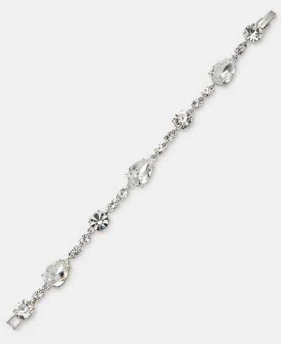 Givenchy Crystal Flex Bracelet In Metallic