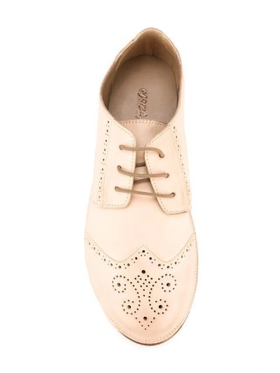 Shop Marsèll Classic Brogues In Neutrals