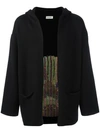 SAINT LAURENT Sweet Dreams oversized hooded cardigan,DRYCLEANONLY