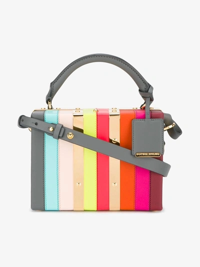 Shop Sophie Hulme Albion Box Crossbody Bag In Multicolour