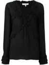 IRO Ophey Volant blouse,DRYCLEANONLY