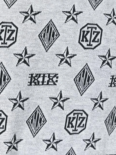 Shop Ktz Monogram Inside Out T-shirt In White
