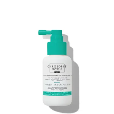 Christophe Robin Fortifying Scalp Serum With Amaranth Peptides In Transparent