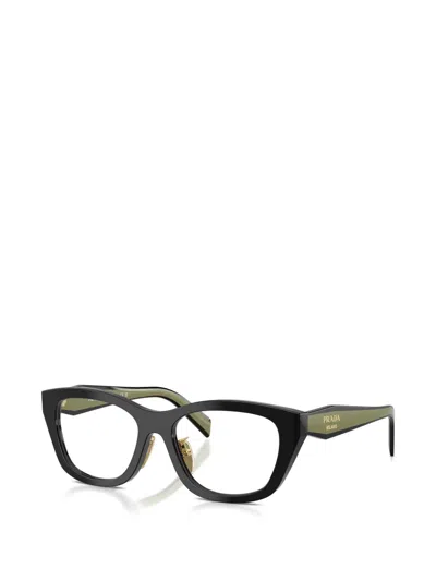 Prada Rectangle-frame Glasses In Pattern