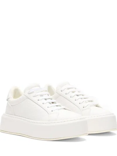 Casadei Platform Sneakers In White