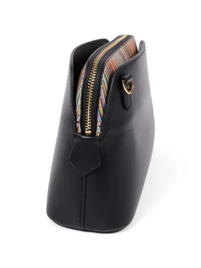 Paul Smith Zip Cross Body Bag In Black