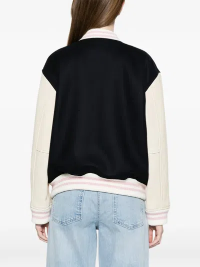 Kenzo Logo-patch Bomber Jacket In Multi