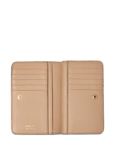 Lancel Rectangular Zip Wallet In Brown