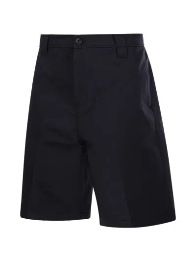 Coor Button Shorts In Blue