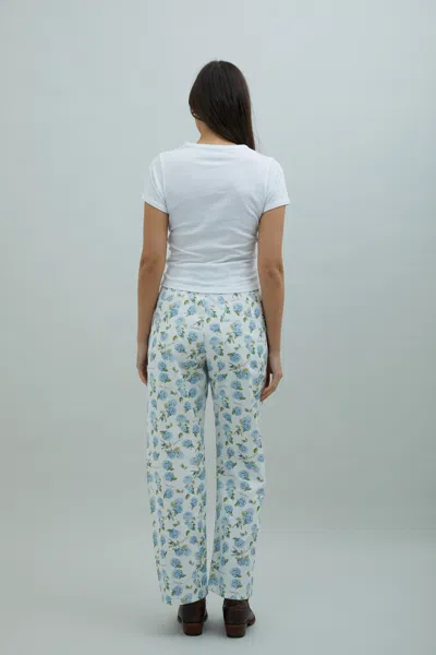 House Of Sunny Hydrangea Baby Tee In White