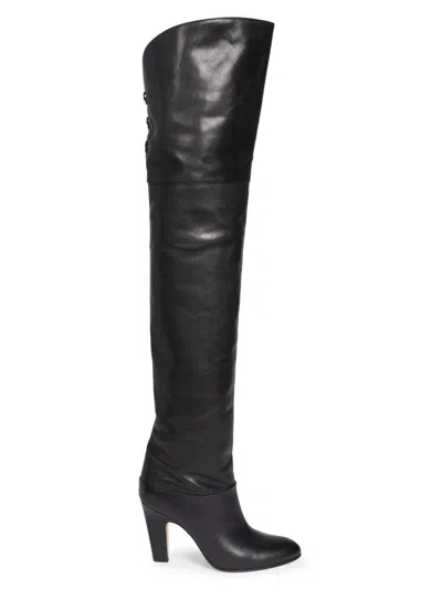 Chloé Chloe Eve Over-the-knee Boots Women In Black