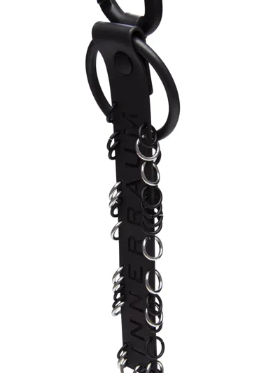Innerraum Logo Keyring In Black