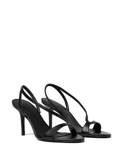 Scarosso Paula Strappy Heeled Sandals In Black