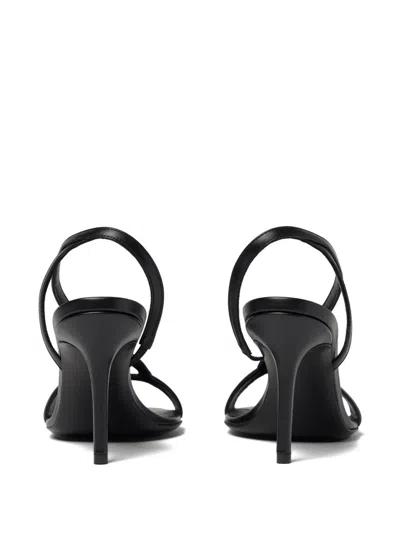 Scarosso Paula Strappy Heeled Sandals In Black