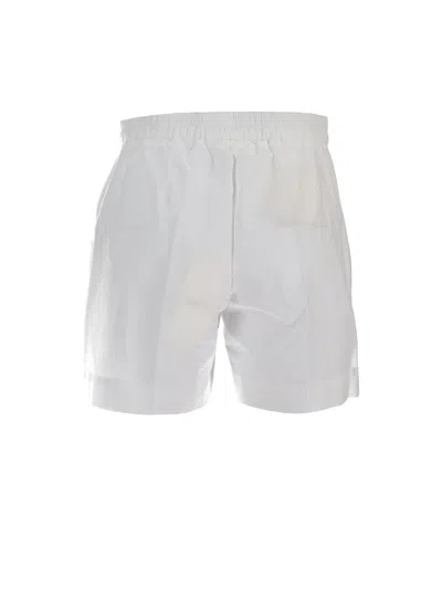 P.a.r.o.s.h Canyox Drawstring Mini Shorts In White