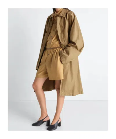 Lemaire Buttoned Raincoat In Multi