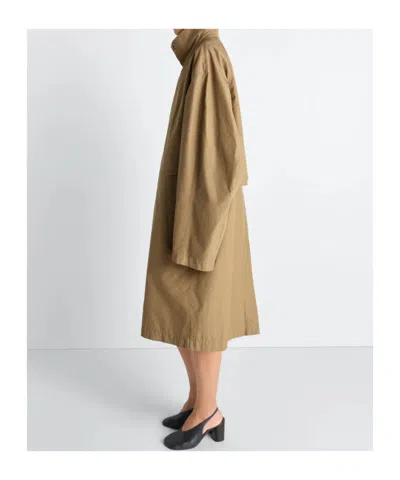 Lemaire Buttoned Raincoat In Multi
