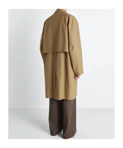Lemaire Buttoned Raincoat In Multi