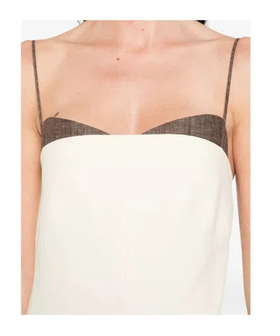 Entire Studios Adjustable-strap Panel Mini Dress In Multi