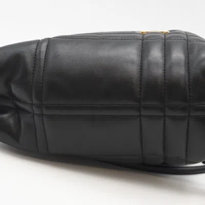 Pre-owned Burberry Black Leather Backpack ()