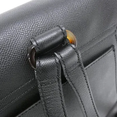 Pre-owned Chanel Black Leather Backpack ()