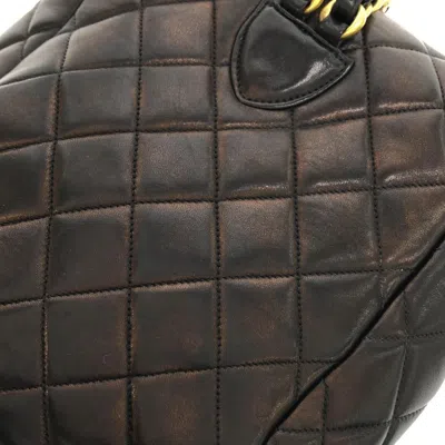 Pre-owned Chanel Black Leather Backpack ()