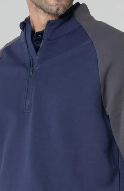 Levelwear Crown Midlayer Quarter Zip Pullover In Multi