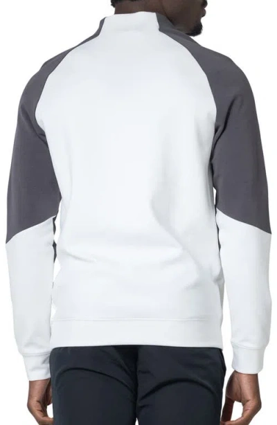 Levelwear Crown Midlayer Quarter Zip Pullover In Yellow
