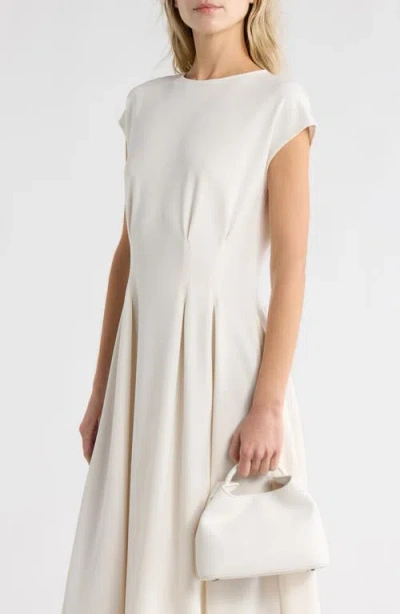 Bcbg Circle Top Handle Clutch In White