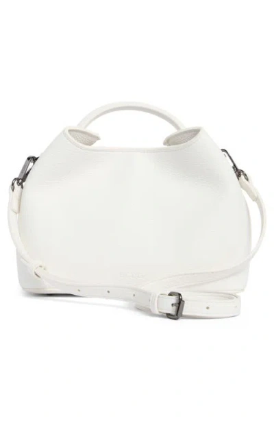Bcbg Circle Top Handle Clutch In White