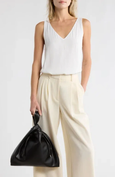 Bcbg Corded Drawstring Bag In Black