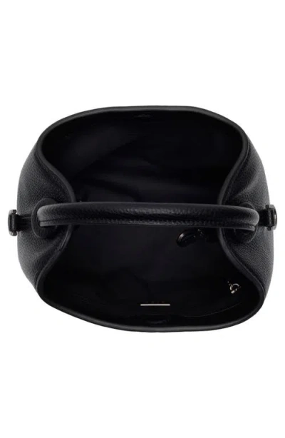 Bcbg Circle Top Handle Clutch In Black