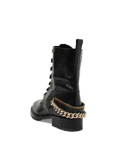 Lanvin Biker Booty In Black