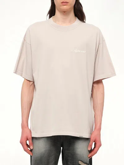 Represent Script-logo Cotton T-shirt In Multi