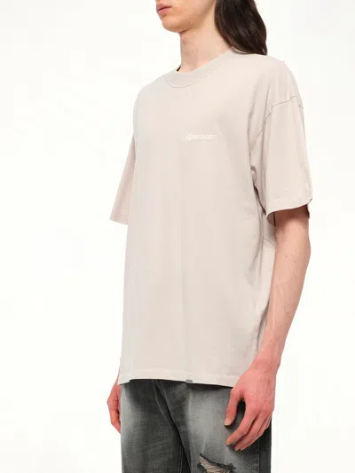 Represent Script-logo Cotton T-shirt In Multi