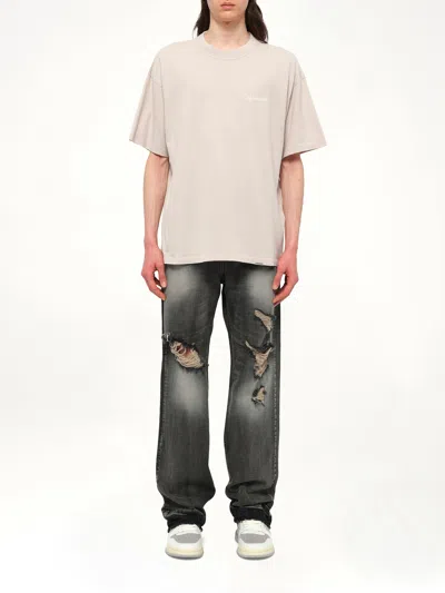 Represent Script-logo Cotton T-shirt In Multi