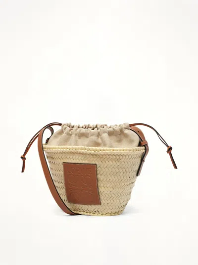 Loewe Classic Drawstring Bucket In Brown