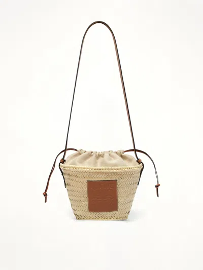 Loewe Classic Drawstring Bucket In Brown