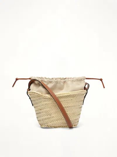 Loewe Classic Drawstring Bucket In Brown