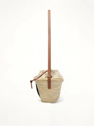 Loewe Classic Drawstring Bucket In Brown