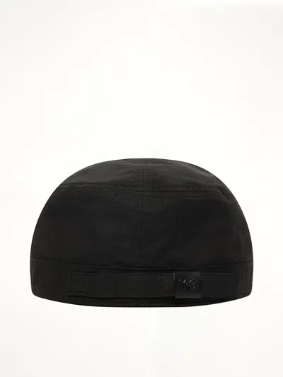 Y-3 Work Cap In Metallic