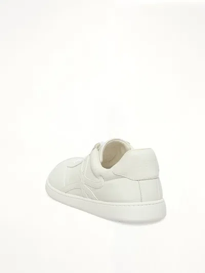 Loewe Jambo Sneaker In Soft Grained Calfskin Sneakers White In White