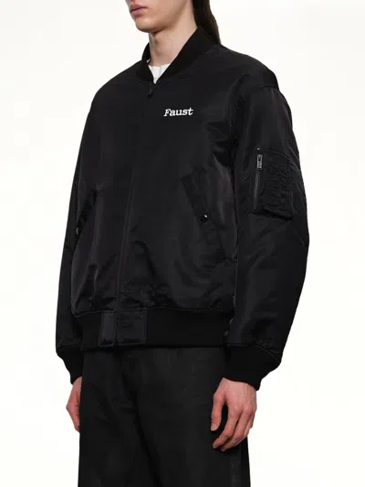 Undercover Faust Bomber Jacket In Black