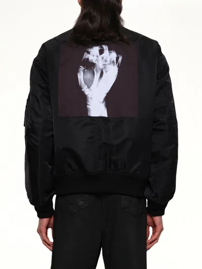 Undercover Faust Bomber Jacket In Black