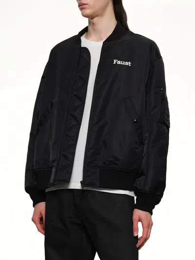 Undercover Faust Bomber Jacket In Black