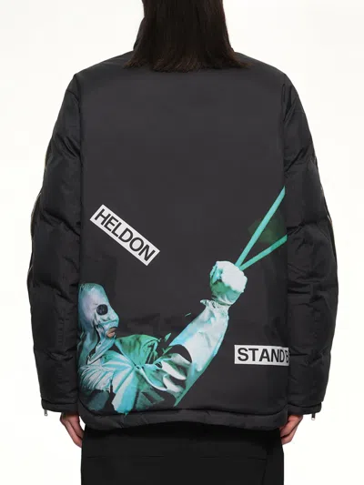 Undercover Uc2e4204 Polyester Down Jacket In Black