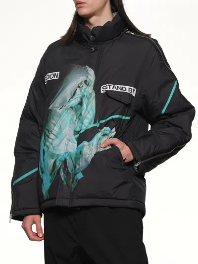 Undercover Uc2e4204 Polyester Down Jacket In Black