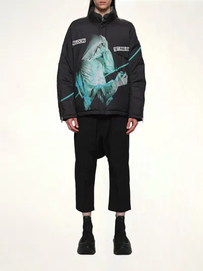 Undercover Uc2e4204 Polyester Down Jacket In Black