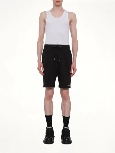 We11 Done Basic Logo Shorts In Black