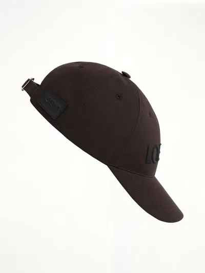 Loewe Cap In Black